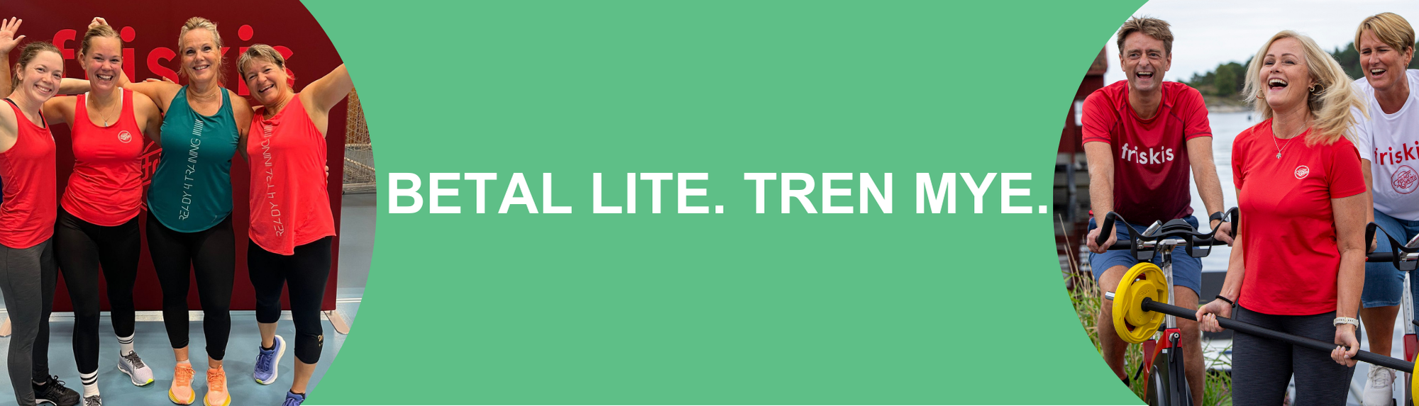 Betal lite. Tren mye.